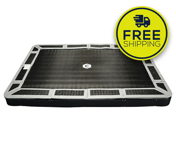 RECTANGULAR IN-GROUND TRAMPOLINE SYSTEM (14X10 FT)