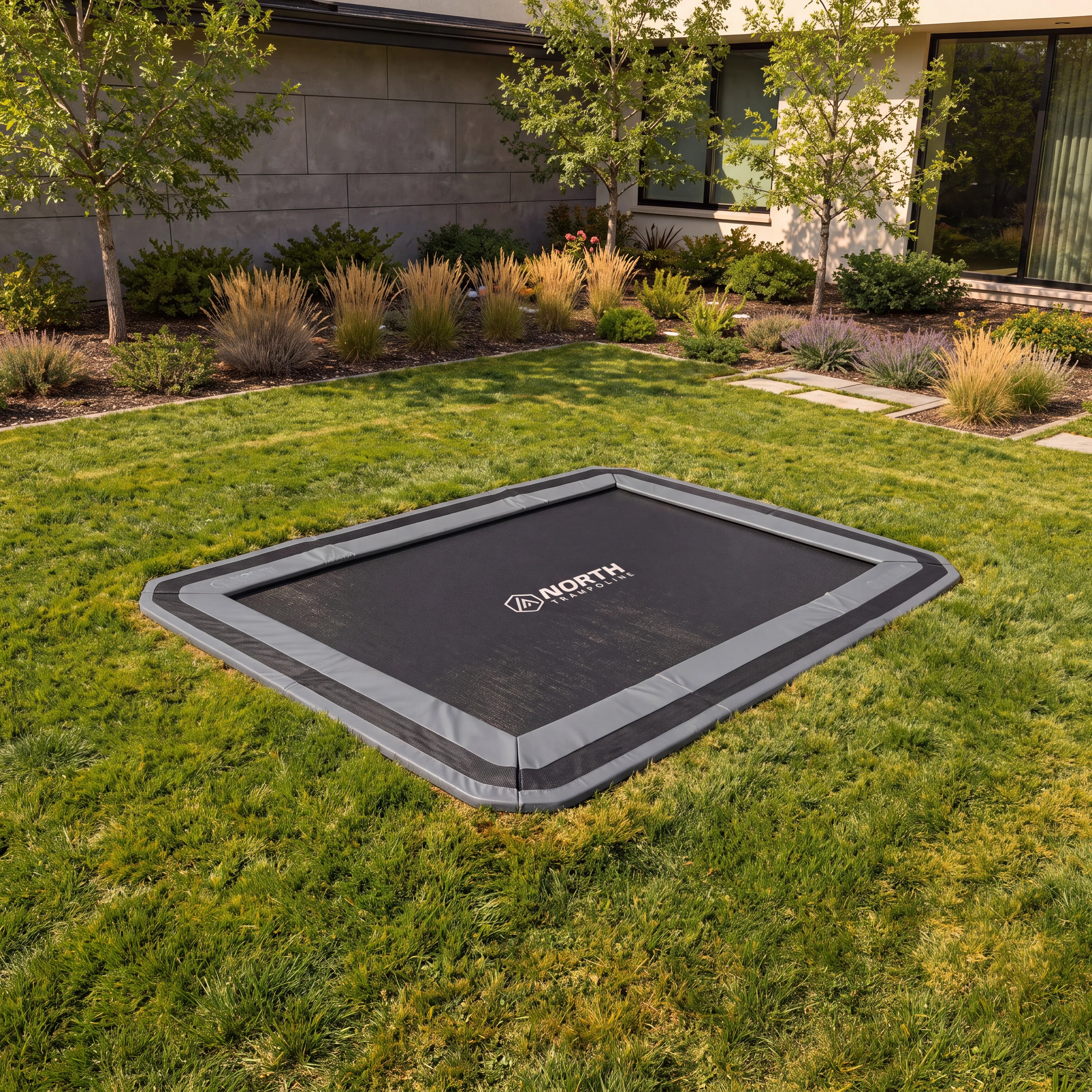 North Collection | 8x12' In-Ground Trampoline System