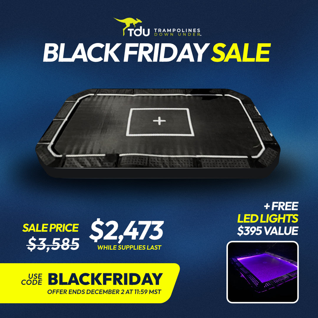 Black Friday - 10x17 RECTANGULAR TRAMPOLINE